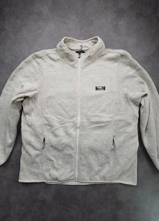 R061 Veste L.L. Bean polaire zippée beige chiné femme XXL logo poitrine outdoor vintage chic, brand: L.L. Bean, condizioni: Ottime, taglia: XXL / IT 48 / EU 44, €25.00, €26.95 include la Protezione acquisti Pro