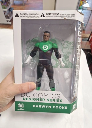 Darwyn Cooke DC Comics figure #5 Green Lantern John Stewart, merk: DC, staat: Heel goed, maat: Universeel, € 13,00, € 14,35 inclusief Kopersbescherming Pro