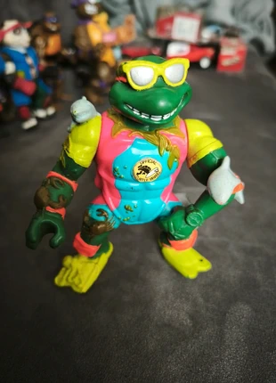 TMNT 1990 Sewer Surfer Michaelangelo tortues ninja, marca: Playmates Toys, estado: Bom, tamanho: Tamanho único, €8.00, €9.10 inclui Proteção do Comprador Pro