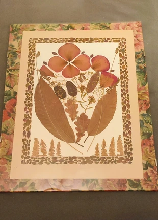 Cuadro Vintage de Flores Secas - Hecho a Mano, marca: Original, estado: Nuevo sin etiquetas, 6,00 €, 7,00 € Protección al comprador incluida