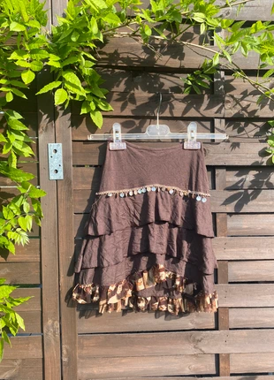 jupe marron à volants 6ans , brand: Fashion Girl, condition: Very good, size: 6 years / 116 cm, €2.50, €3.33 includes Buyer Protection