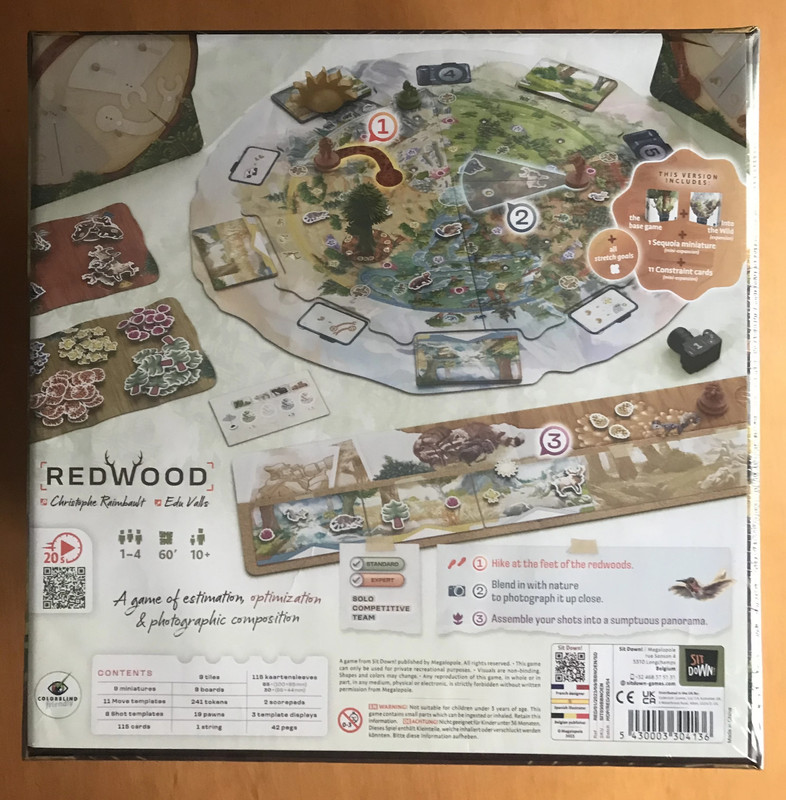 Redwood Big Box Edition (Mountain Lion pledge) - Kickstarter KS - Sit Down! - New - Nuovo 2