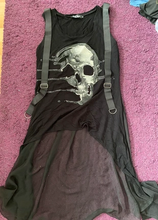 gothic top, merk: Gothicana by EMP, staat: Nieuw zonder prijskaartje, maat: XL / 42 / 14, € 14,00, € 15,40 inclusief Kopersbescherming