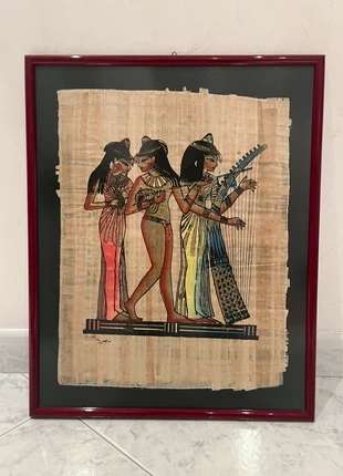 Quadro su papiro egiziano - arte tradizionale, merk: Arte, staat: Heel goed, € 8,00, € 9,10 inclusief Kopersbescherming