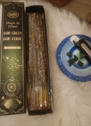 Encens naturel jade verte aum Fragrances, brand: aum fragrances, condition: Very good, €3.00, €3.85 includes Buyer Protection Pro