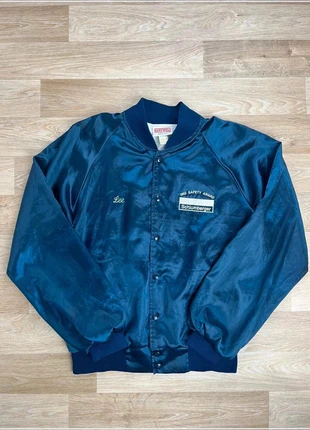 Jacket veste style américain varsity hartwell schlumberger bleu logo brodé pour homme taille M, marque: Varsity, état: Bon état, taille: M, 13,00 €, 14,35 € Protection acheteurs incluse