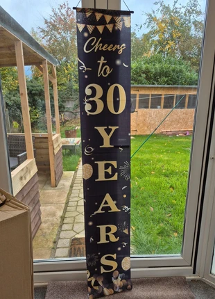 30th birthday door banners, condition: New with tags, £5.00, £5.95 includes Buyer Protection