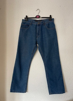 Pantalones vaqueros azules regular fit , merk: Denim Co, staat: Nieuw zonder prijskaartje, maat: W32 | FR 42, € 3,00, € 3,85 inclusief Kopersbescherming