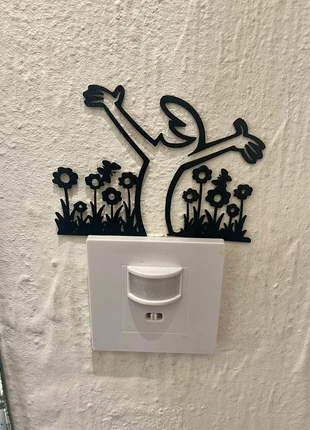 Déco Interrupteur La Ligne En Fleurs, marca: Impression, estado: Muy bueno, 3,99 €, 4,89 € Protección al comprador Pro incluida