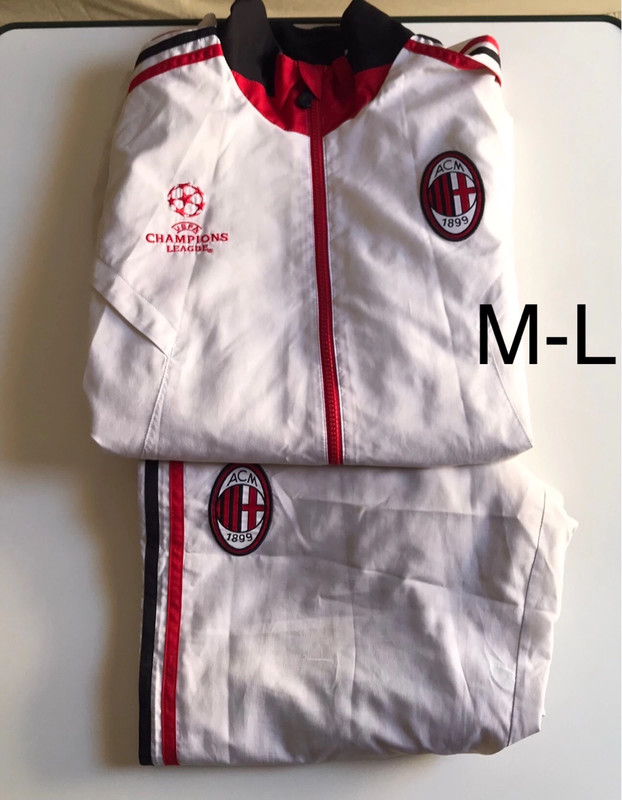 AC Milan Vintage Champions League Tracksuit