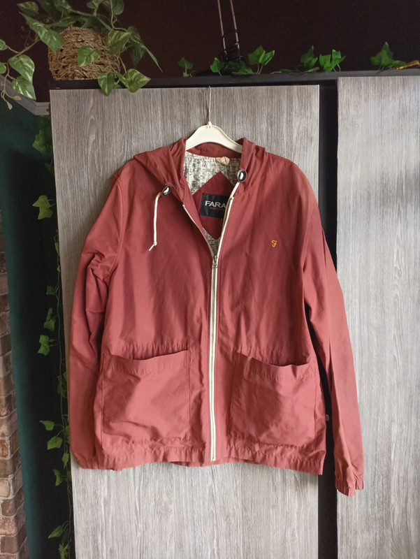 Farah Vintage Red zip jacket Vinted