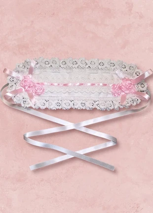 ~ Rose stem headdress in pink ~, brand: ms.lacystar, condizioni: Nuovo con cartellino, €29.00, €31.15 include la Protezione acquisti