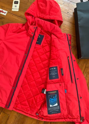 Chaqueta Paul & Shark hombre de plumas roja talla S acolchada con capucha, marca: Paul & Shark, estado: Nuevo sin etiquetas, tamaño: S, 220,00 €, 231,70 € Protección al comprador incluida