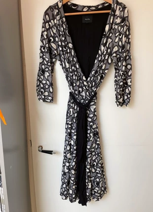 Bohemian wikkeljurk Vanilia XL half lang, merk: Vanilia, staat: Heel goed, maat: XL / 42 / 14, € 15,00, € 16,45 inclusief Kopersbescherming