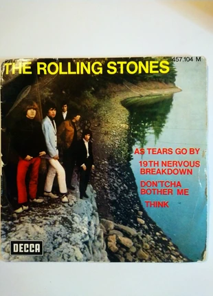 Disque Rock vinyl 45t "The Rolling Stones", condition: Satisfactory, €6.00, €7.00 includes Buyer Protection
