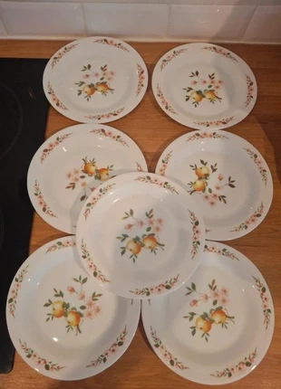 7 assiettes à dessert Arcopal Normandie, marque: Arcopal, état: Très bon état, 5,00 €, 5,95 € Protection acheteurs incluse