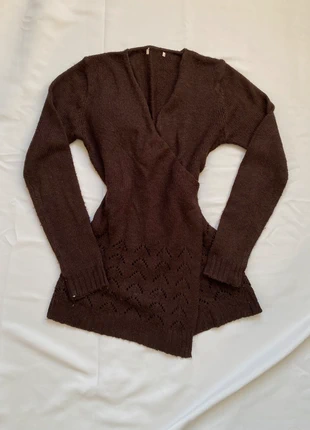 Pull cache coeur vintage marron y2k witchcore romantic, marca: Vintage Dressing, estado: Muito bom, tamanho: L / 40 / 12, €15.00, €16.45 inclui Proteção do Comprador