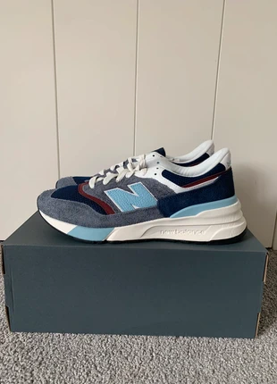 NB 997 gris/bleu, marca: New Balance, estado: Novo com etiquetas, tamanho: 43, €85.00, €89.95 inclui Proteção do Comprador