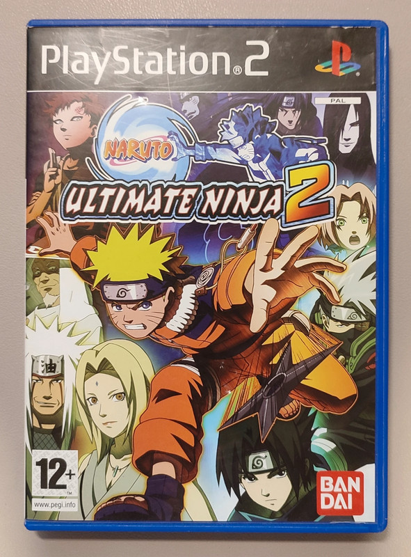 ps2 NARUTO SHIPPUDEN Ultimate Ninja 5 Game Playstation PAL UK EXCLUSIVE