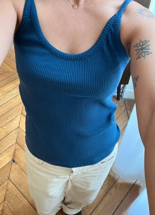 OEA Mile cotton sleeveless top blue, brand: OEA, condition: Very good, size: S / 36 / 8, €15.00, €16.45 includes Buyer Protection Pro