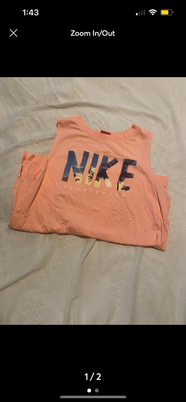 Nike muscle tank top 1