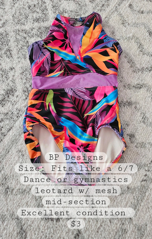 BP designs colorful leotard 1