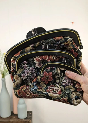 3 pochettes vintage style baroque tapisserie, marca: Vintage, estado: Muito bom, €45.00, €47.95 inclui Proteção do Comprador Pro