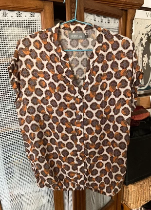 Chemisier manches courtes,léger taille 2, marca: ID'EST, estado: Muito bom, tamanho: L / 40 / 12, €7.00, €8.05 inclui Proteção do Comprador