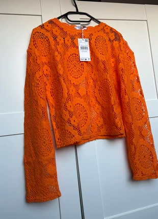 Blouse brodée neuve Mango S, marca: Mango, estado: Novo com etiquetas, tamanho: S / 36 / 8, €17.00, €18.55 inclui Proteção do Comprador