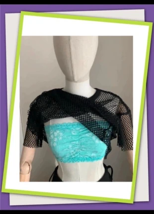 Tezenis lotto 3 top a fascia in pizzo elasticizzato, marque: Tezenis, état: Très bon état, taille: M / 38 / 10, 10,90 €, 12,15 € Protection acheteurs incluse