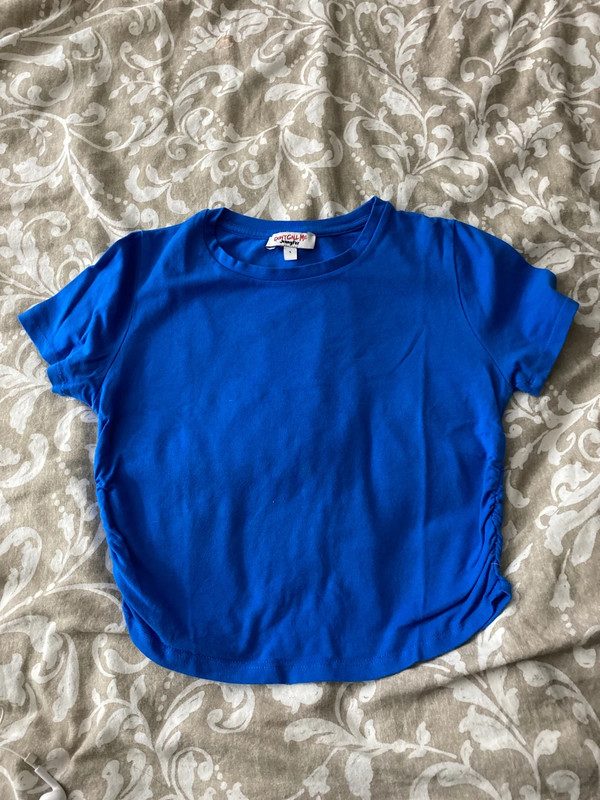 T shirt bleu Jennyfer taille S 1