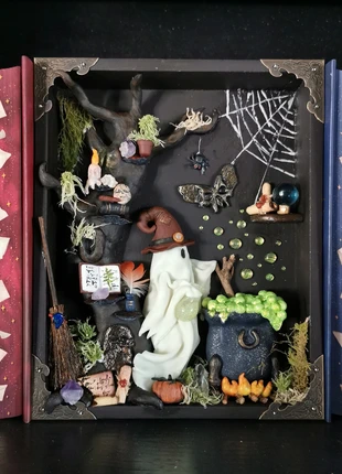 Cadre 3D fantôme magicien, marque: Ghost, état: Neuf sans étiquette, 50,00 €, 53,20 € Protection acheteurs incluse