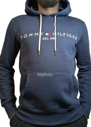 Magnifique sweat tommy Hilfiger marine taille M, marke: Tommy Hilfiger, zustand: Sehr gut, größe: M, 39,95 €, 42,65 € beinhaltet Vinted-Käuferschutz Pro