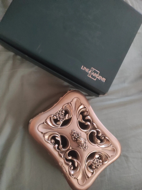 Portaoggetti in argento