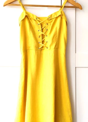 Robe bohème d'été boho. Summer dress. Vestido verano. Zomer mini-jurk. Mini abito estivo corto, merk: Bershka, staat: Heel goed, maat: XS / 34 / 6, € 19,00, € 20,65 inclusief Kopersbescherming