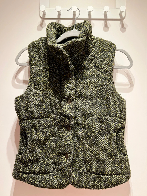 Tweed body warmer hunting green 1