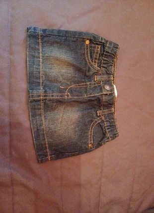 Jupe jean, brand: Kitchoun, condition: Very good, size: 6-9 months / 68 cm, €1.00, €1.75 includes Buyer Protection
