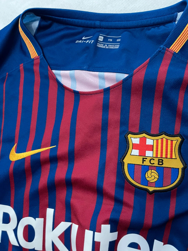 FC Barcelona 17 18 Camiseta Messi Oficial 10 Nike