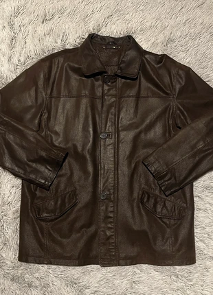 Manteau en Cuir croûte de porc 90’s style vintage, estado: Muy bueno, tamaño: XL, 17,00 €, 18,55 € Protección al comprador incluida