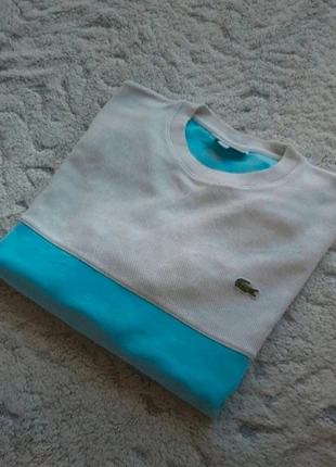 Sweat Lacoste Tricolore, marque: Lacoste, état: Très bon état, taille: S, 30,00 €, 32,20 € Protection acheteurs incluse