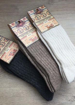 Lot de 3 paires de chaussettes vintage 1960 NEUVES , marque: COUNTRY SOCKS AUTHENTIC DESIGNS FOR ACTIVE LIFE, état: Neuf avec étiquette, taille: S | 38–42, 30,00 €, 32,20 € Protection acheteurs incluse