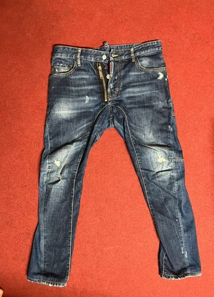 Jean Dsquared² taille 46 taille petit XS/S– Neuf sans étiquette, merk: Dsquared2, staat: Nieuw zonder prijskaartje, maat: XS, € 70,00, € 74,20 inclusief Kopersbescherming