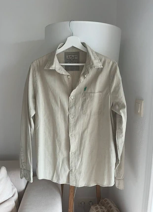 Chemise lin homme M 38, brand: Vintage, condition: Very good, size: M, €10.00, €11.20 includes Buyer Protection