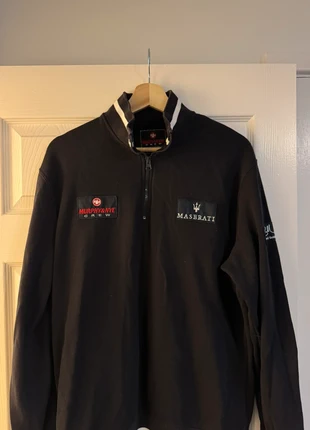 Maserati x Murphy & NYE Quarterzip, brand: Maserati, condition: Very good, size: L, £15.00, £16.45 includes Buyer Protection