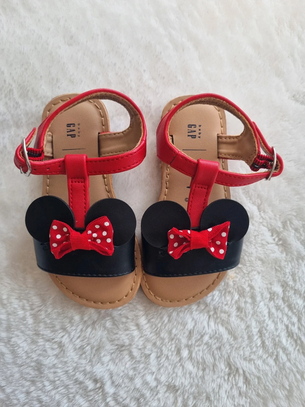 Sandales souris Baby Gap Disney Minnie mousse pour tout-petits filles p.22 4