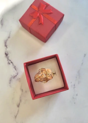 Bague Cornaline, marque: Vertus, état: Très bon état, taille: Ajustable, 6,50 €, 7,53 € Protection acheteurs (Pro) incluse