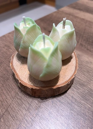 3 tulipes bougies, brand: sans marque, condition: Very good, €5.00, €5.95 includes Buyer Protection Pro