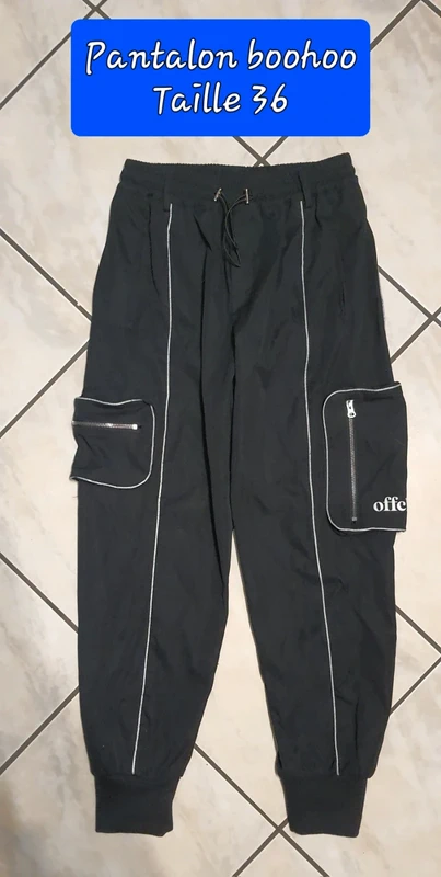 Pantalon jogging cargo