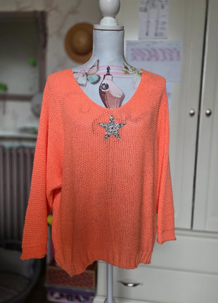 Pull orange, marque: boutique locale, état: Très bon état, taille: Taille unique, 8,00 €, 9,10 € Protection acheteurs incluse