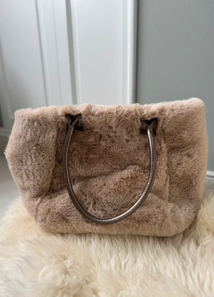 Tasche beige groß Plüsch Stockholm Style, brand: NO LABEL, condizioni: Ottime, €19.50, €21.18 include la Protezione acquisti